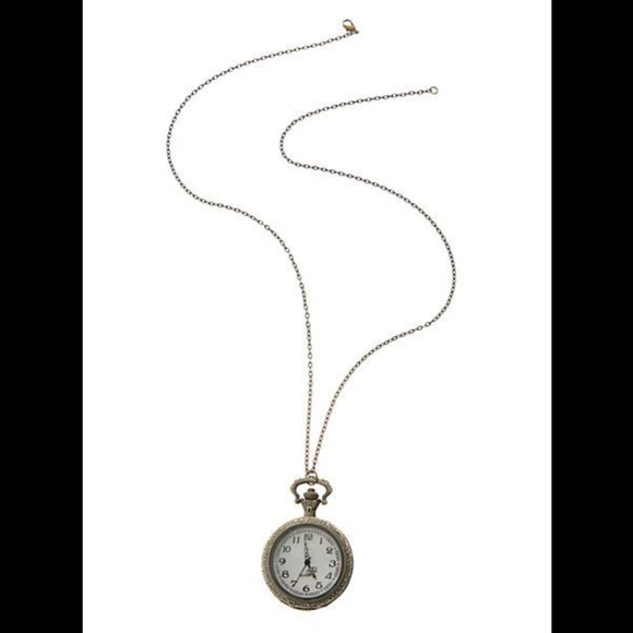 Hot Topic Jewelry - Pocket Watch Necklace